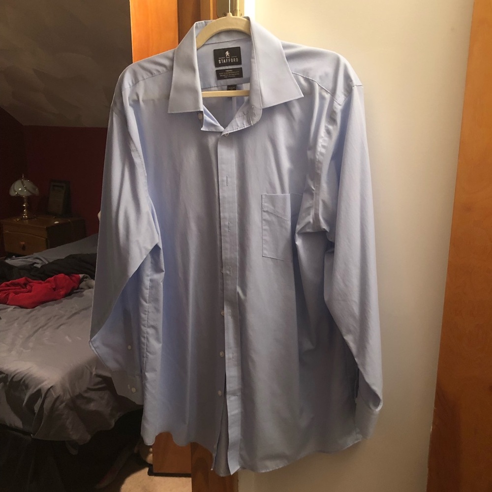 Men’s Stanford Blue Dress Shirt